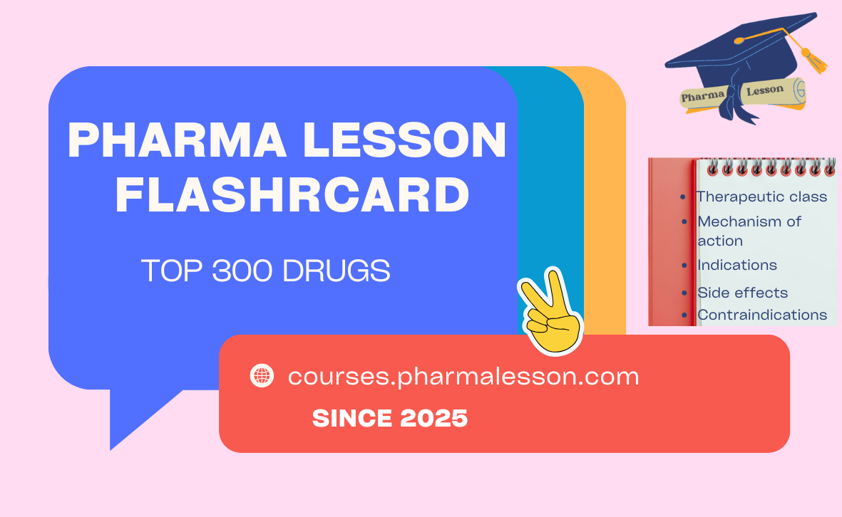 Pharma Lesson Flashcards