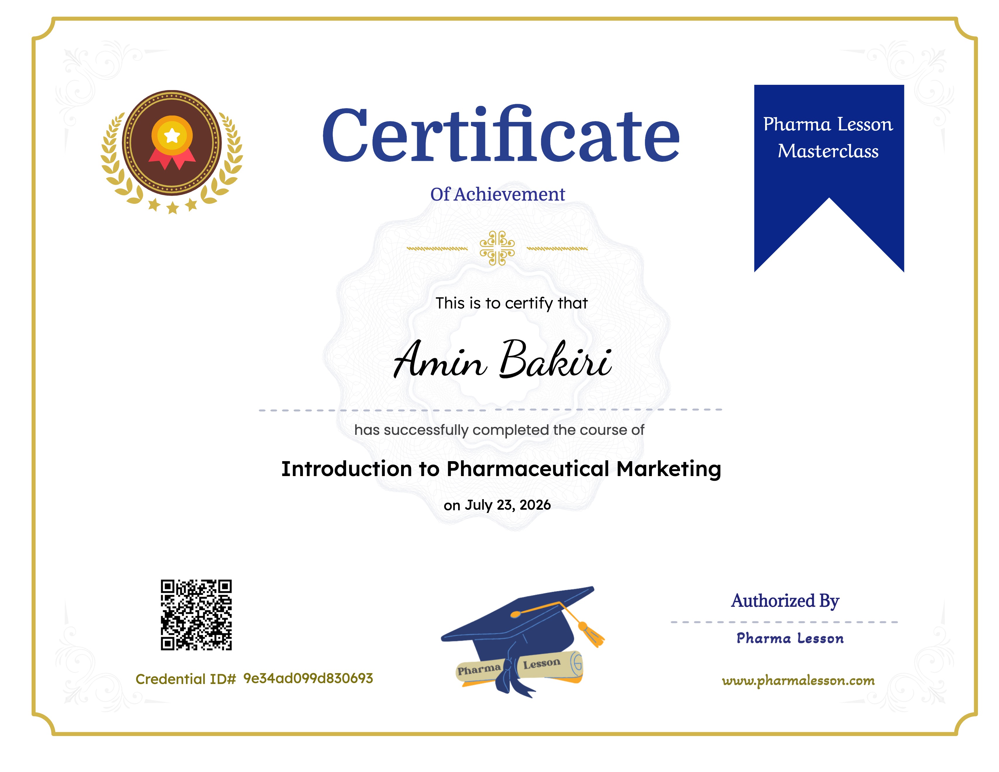 Introduction to Pharmaceutical Marketing