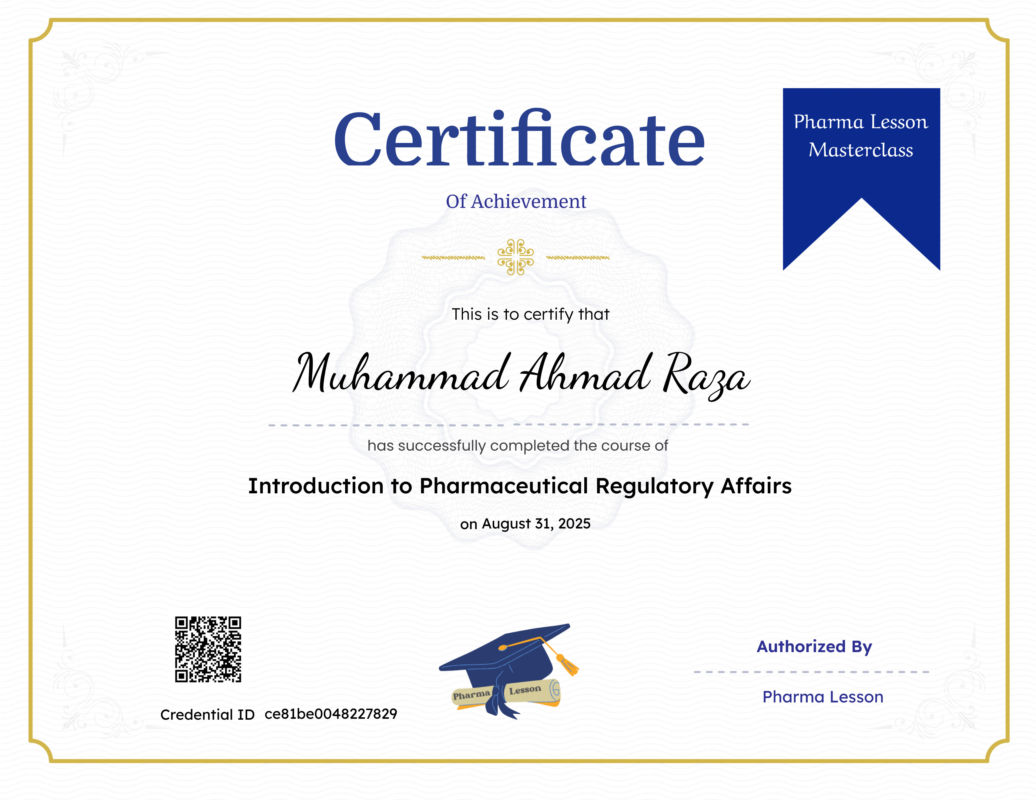 Introduction to Pharmaceutical Regulatory Affairs