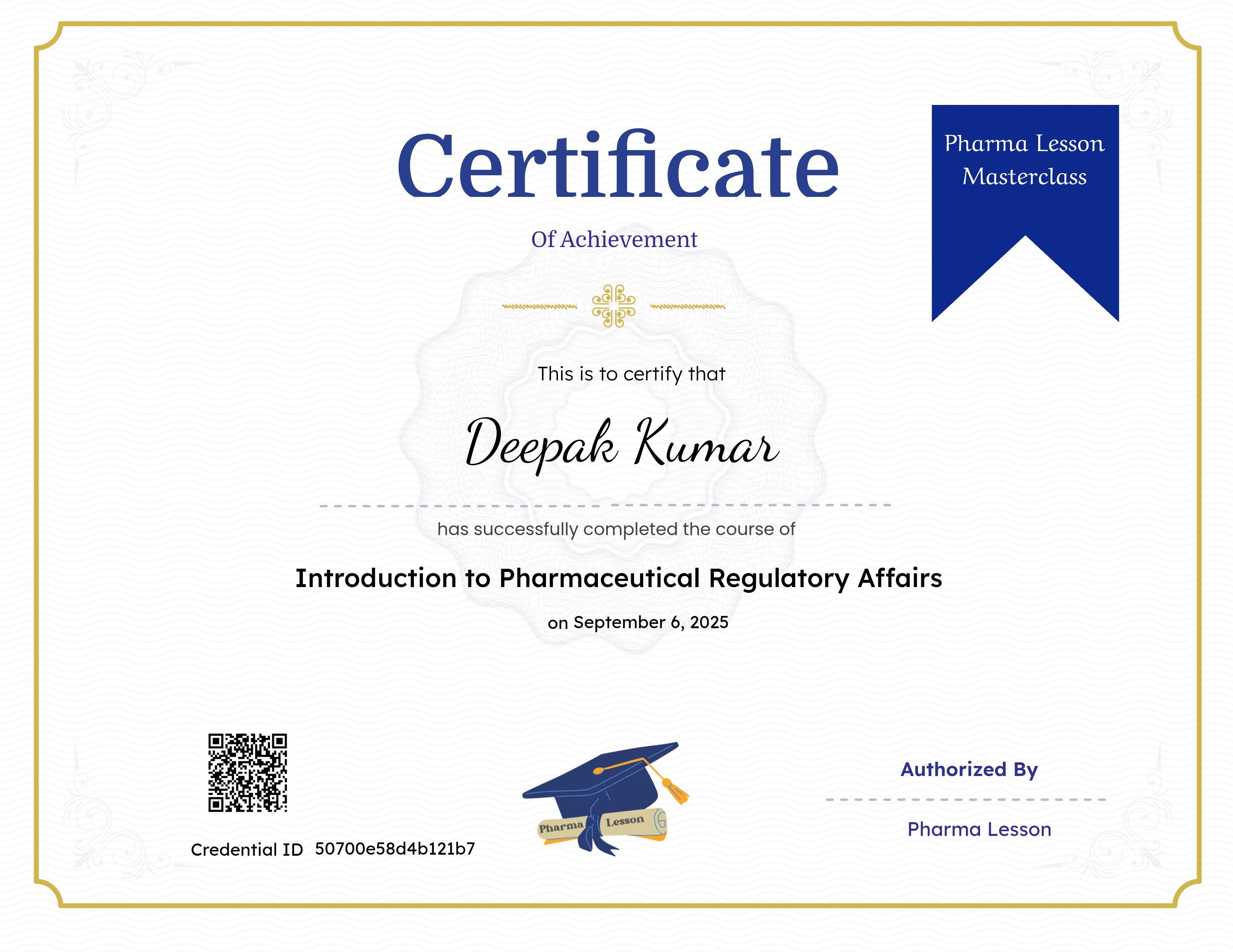 Introduction to Pharmaceutical Regulatory Affairs