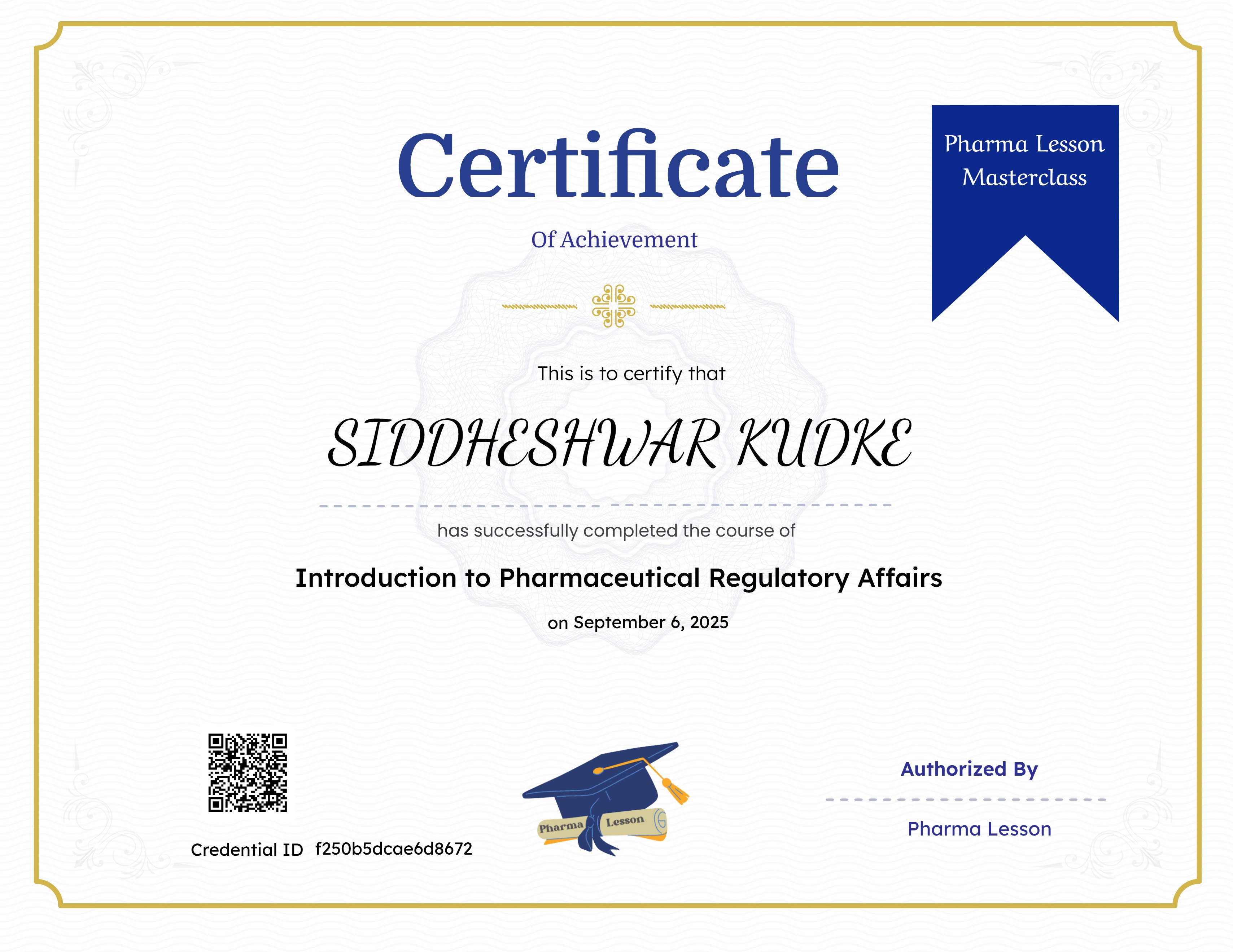 Introduction to Pharmaceutical Regulatory Affairs