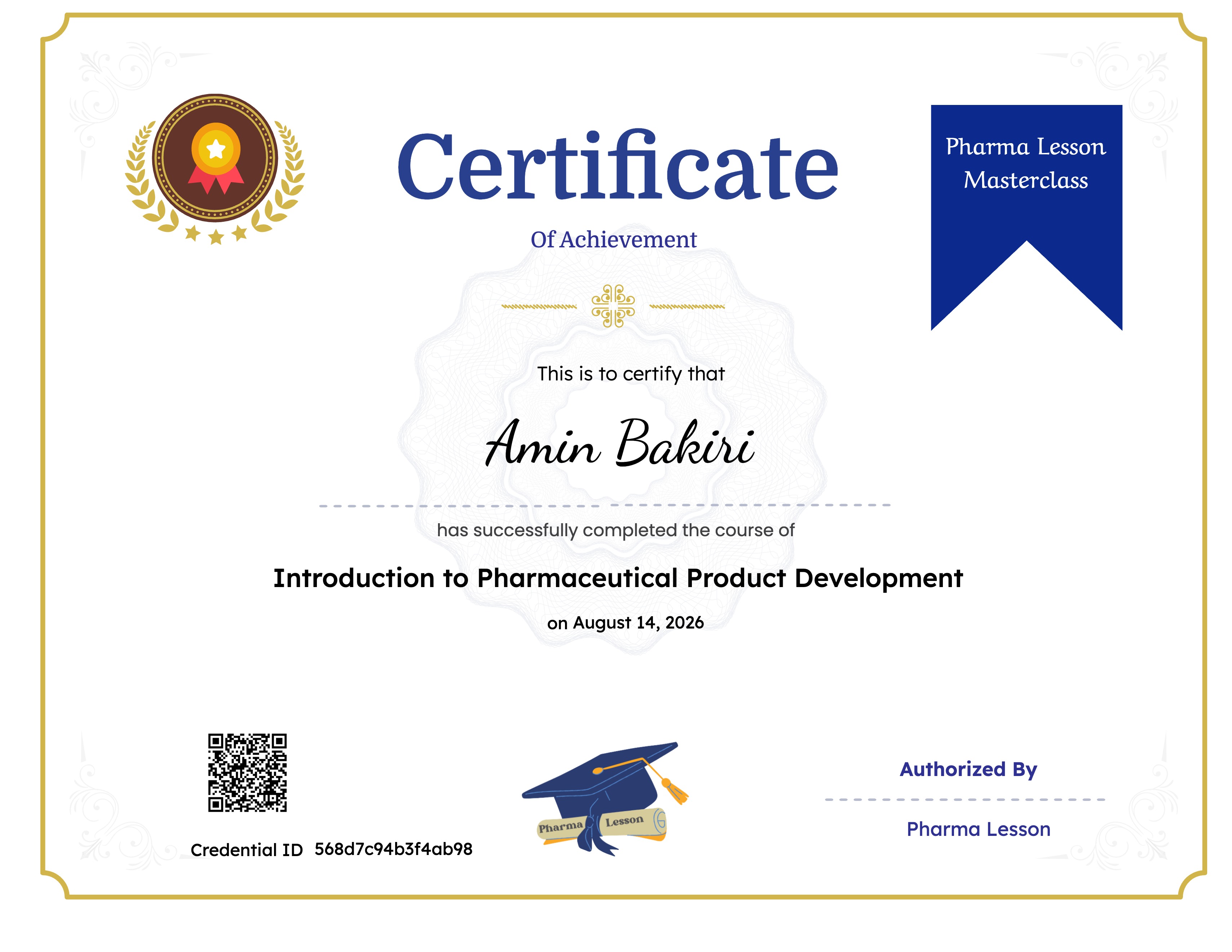 Introduction to Pharmaceutical Product Development