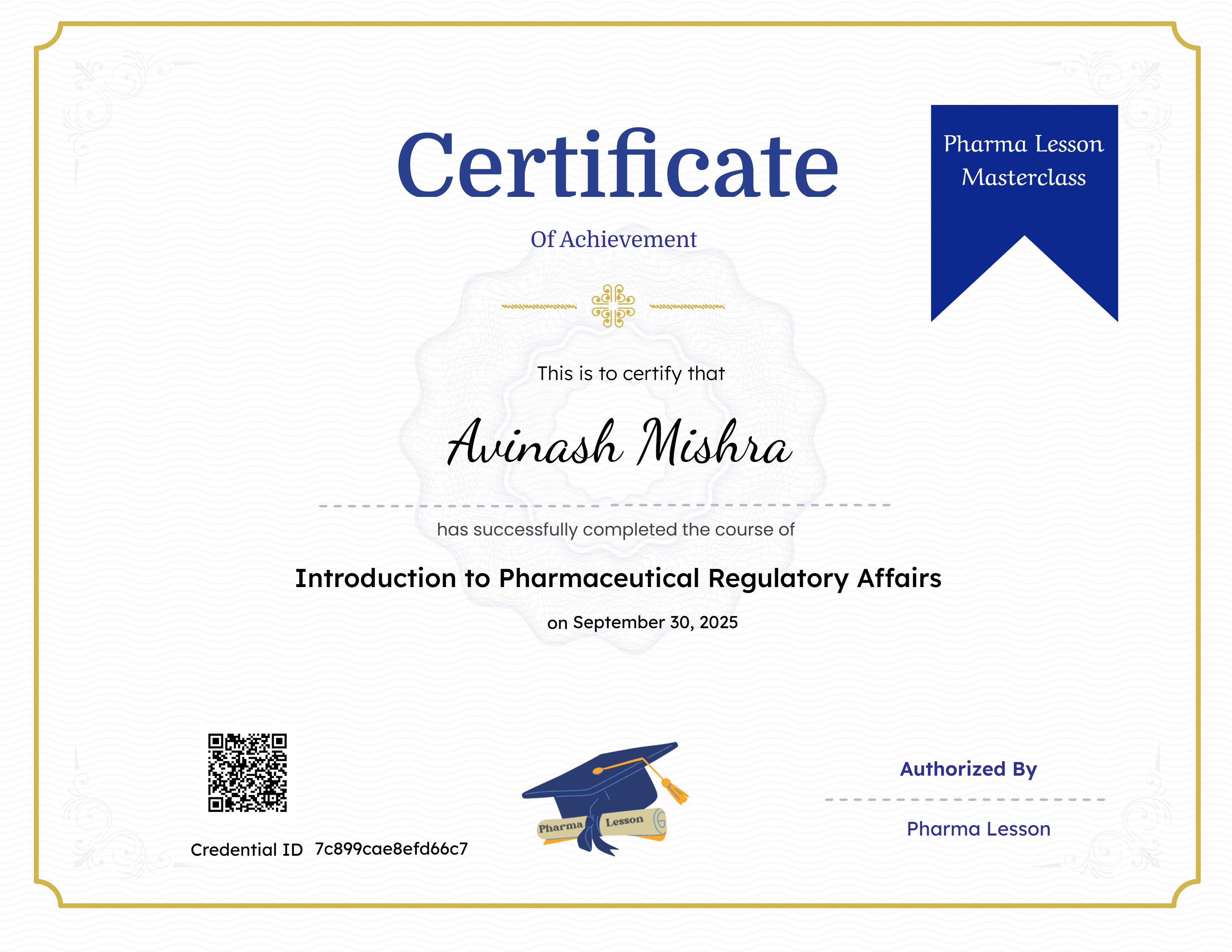 Introduction to Pharmaceutical Regulatory Affairs