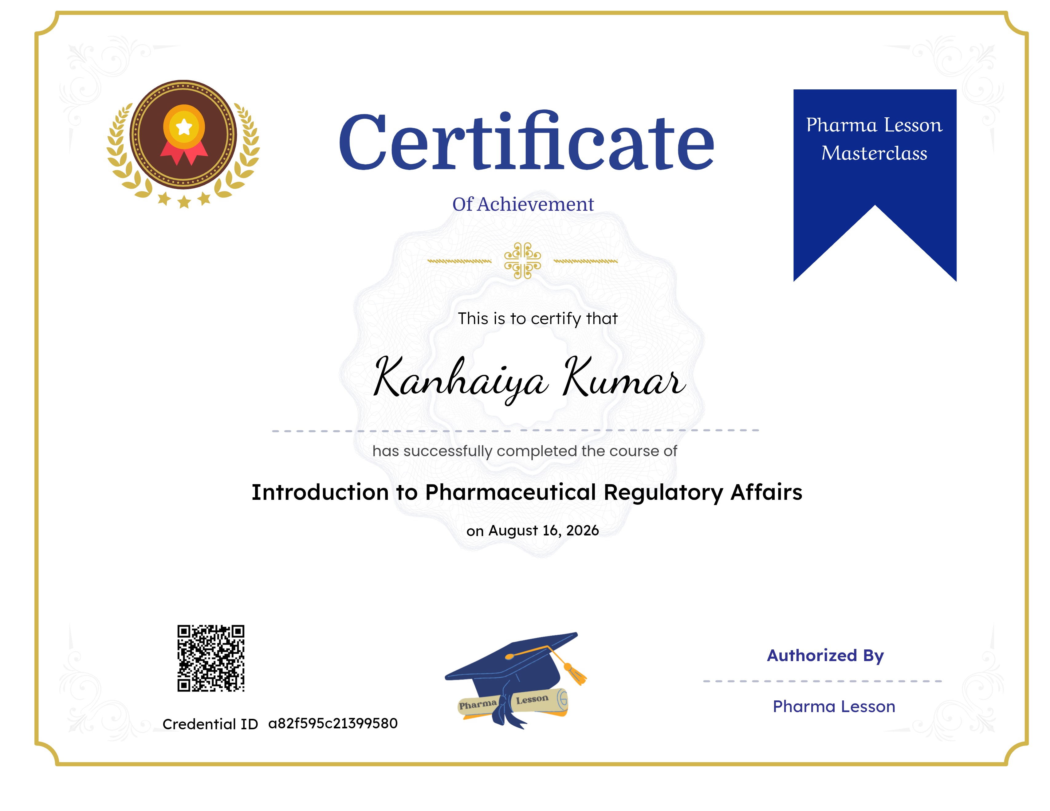 Introduction to Pharmaceutical Regulatory Affairs
