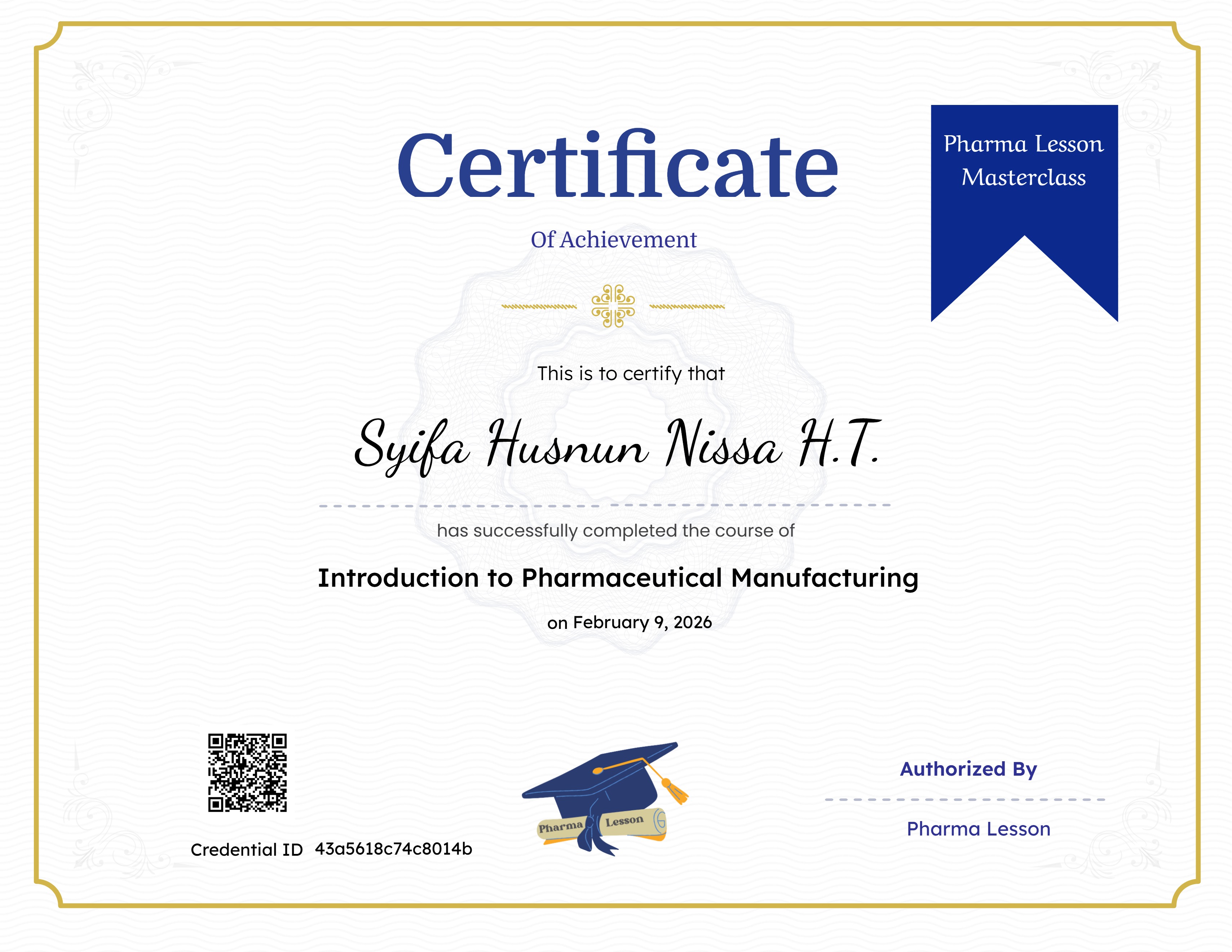 Introduction to Pharmaceutical Manufacturing