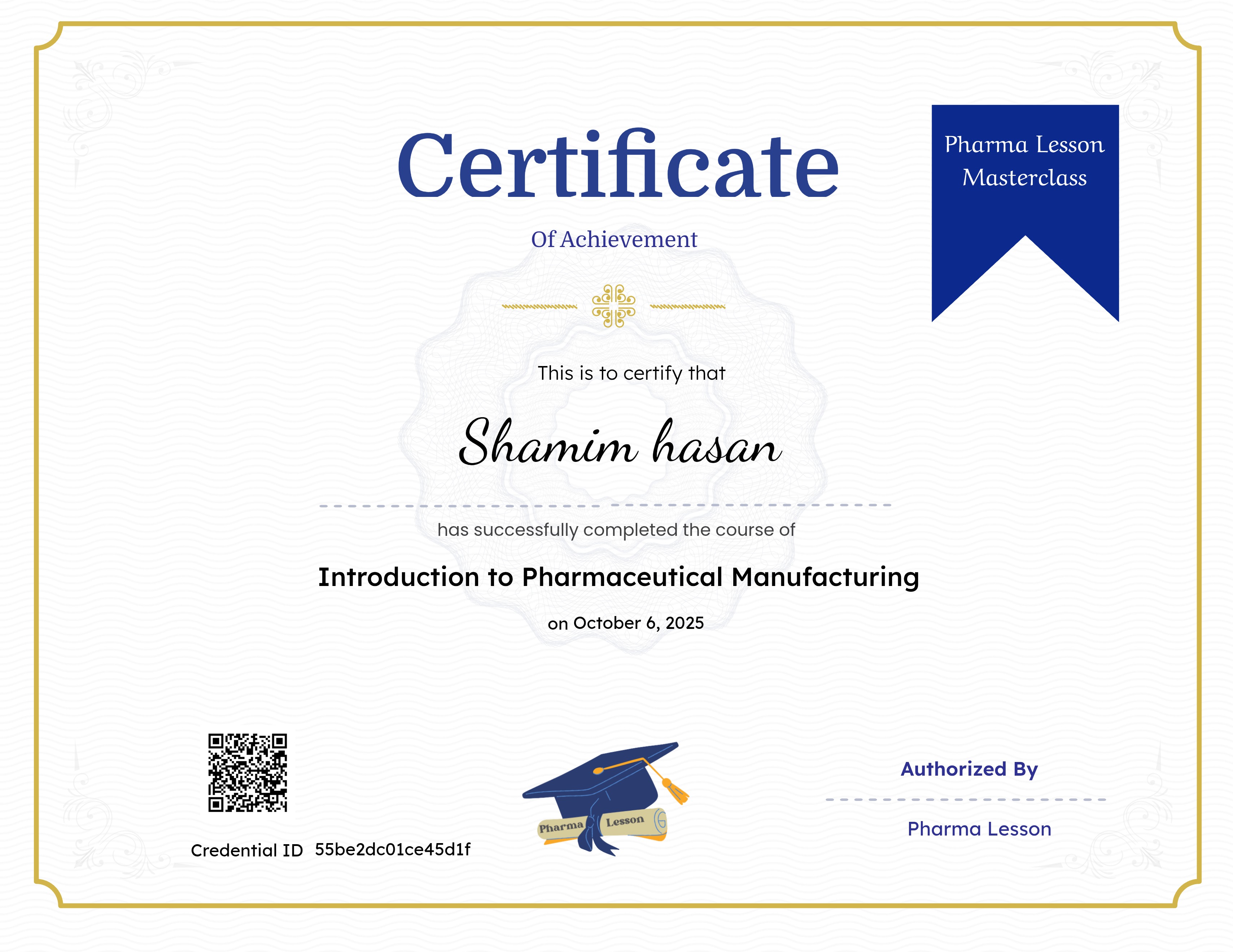 Introduction to Pharmaceutical Manufacturing