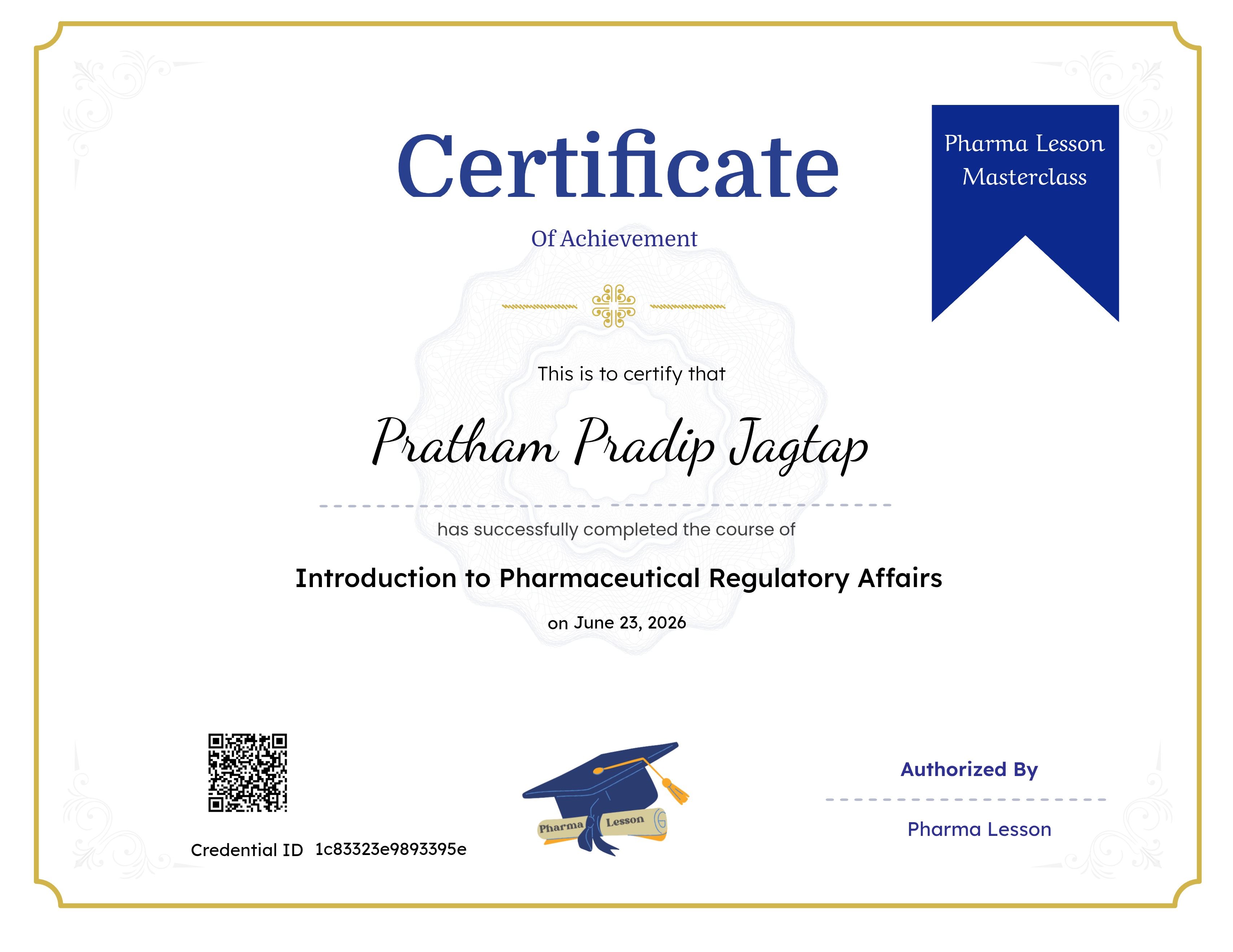 Introduction to Pharmaceutical Regulatory Affairs