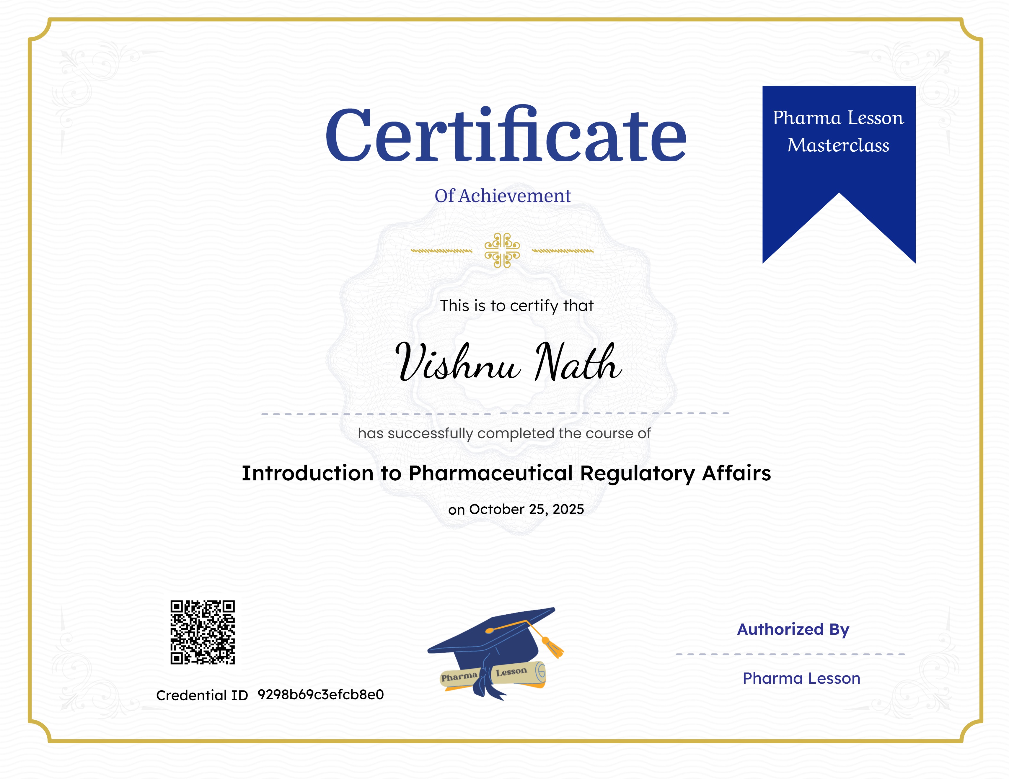 Introduction to Pharmaceutical Regulatory Affairs