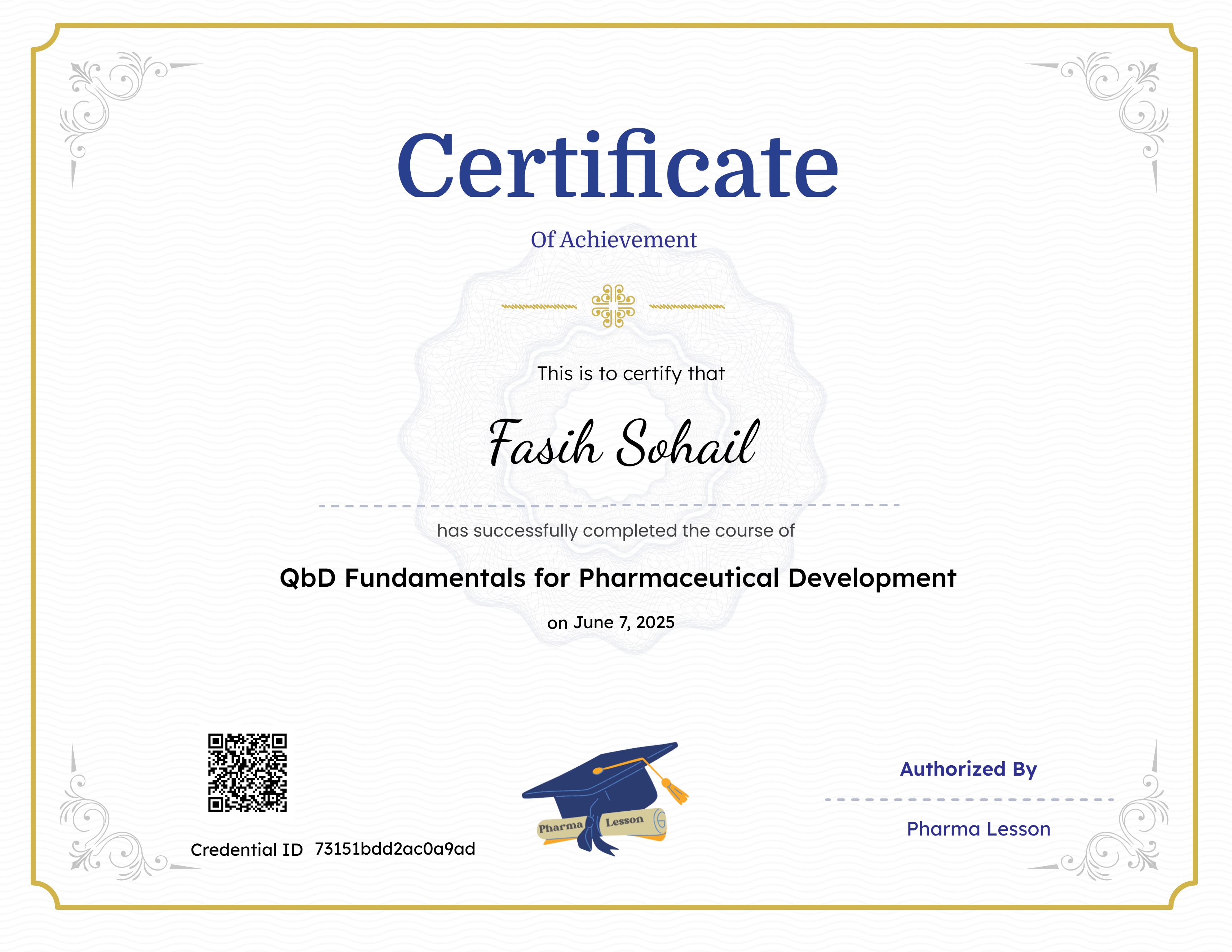 QbD Fundamentals for Pharmaceutical Development