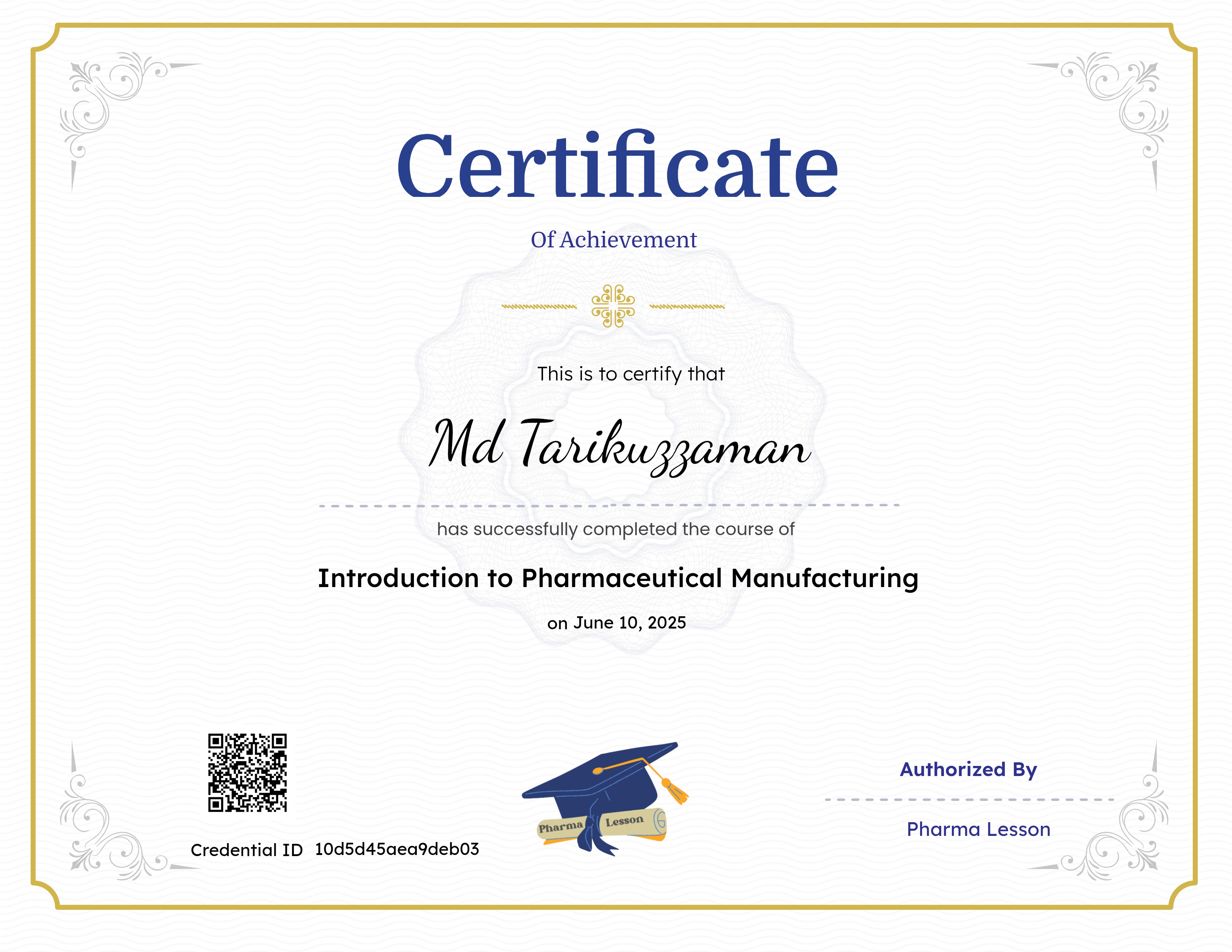 Introduction to Pharmaceutical Manufacturing