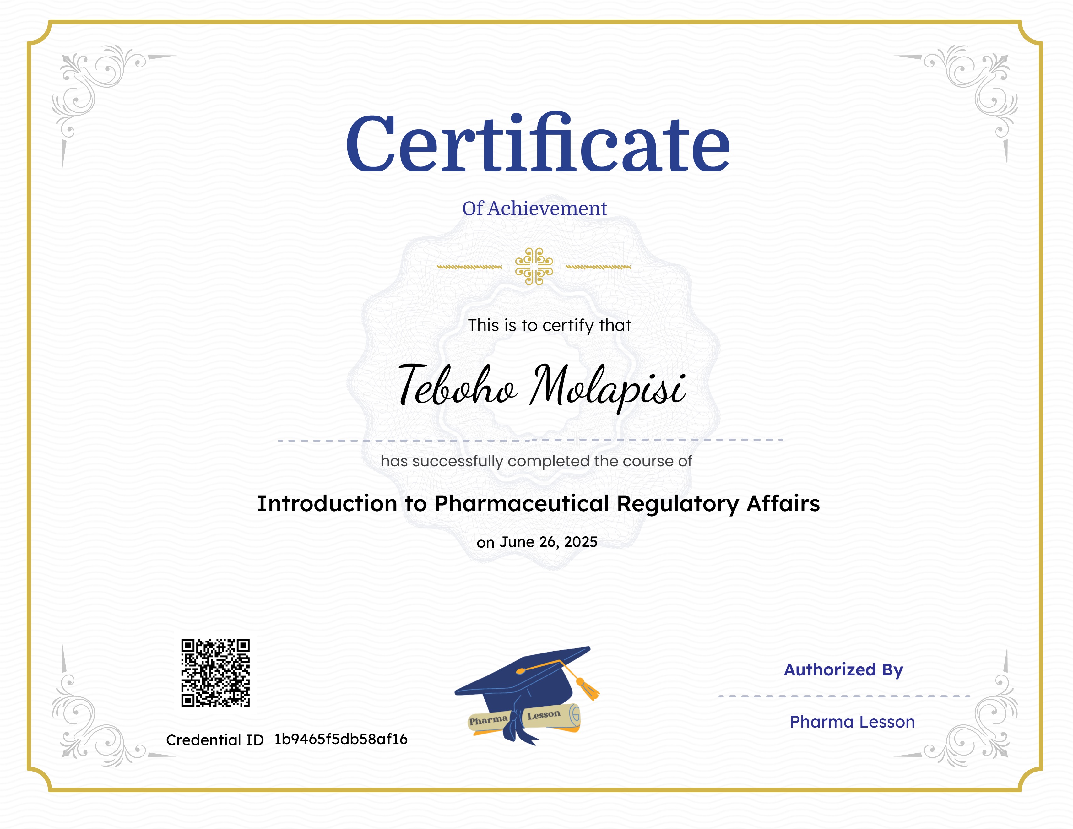 Introduction to Pharmaceutical Regulatory Affairs