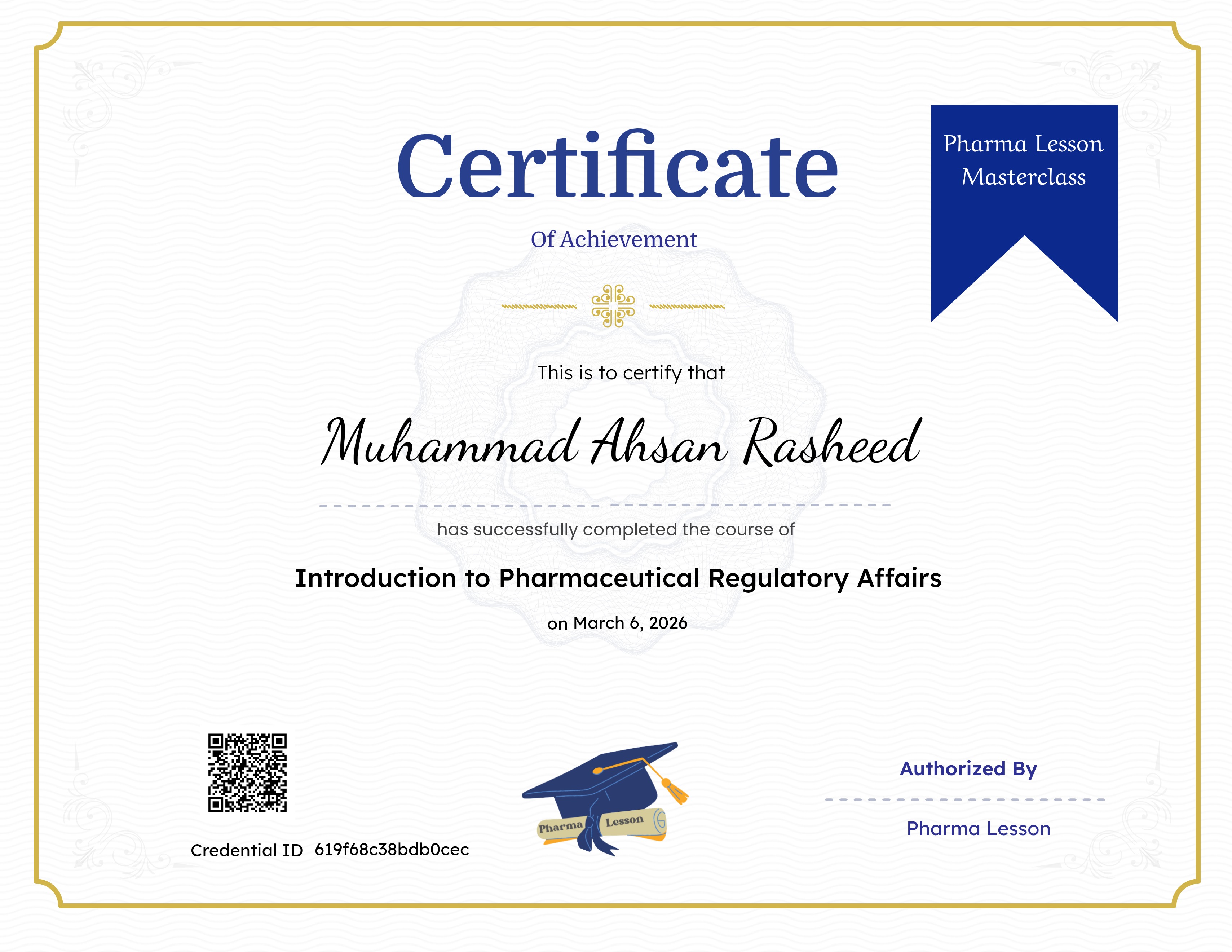 Introduction to Pharmaceutical Regulatory Affairs
