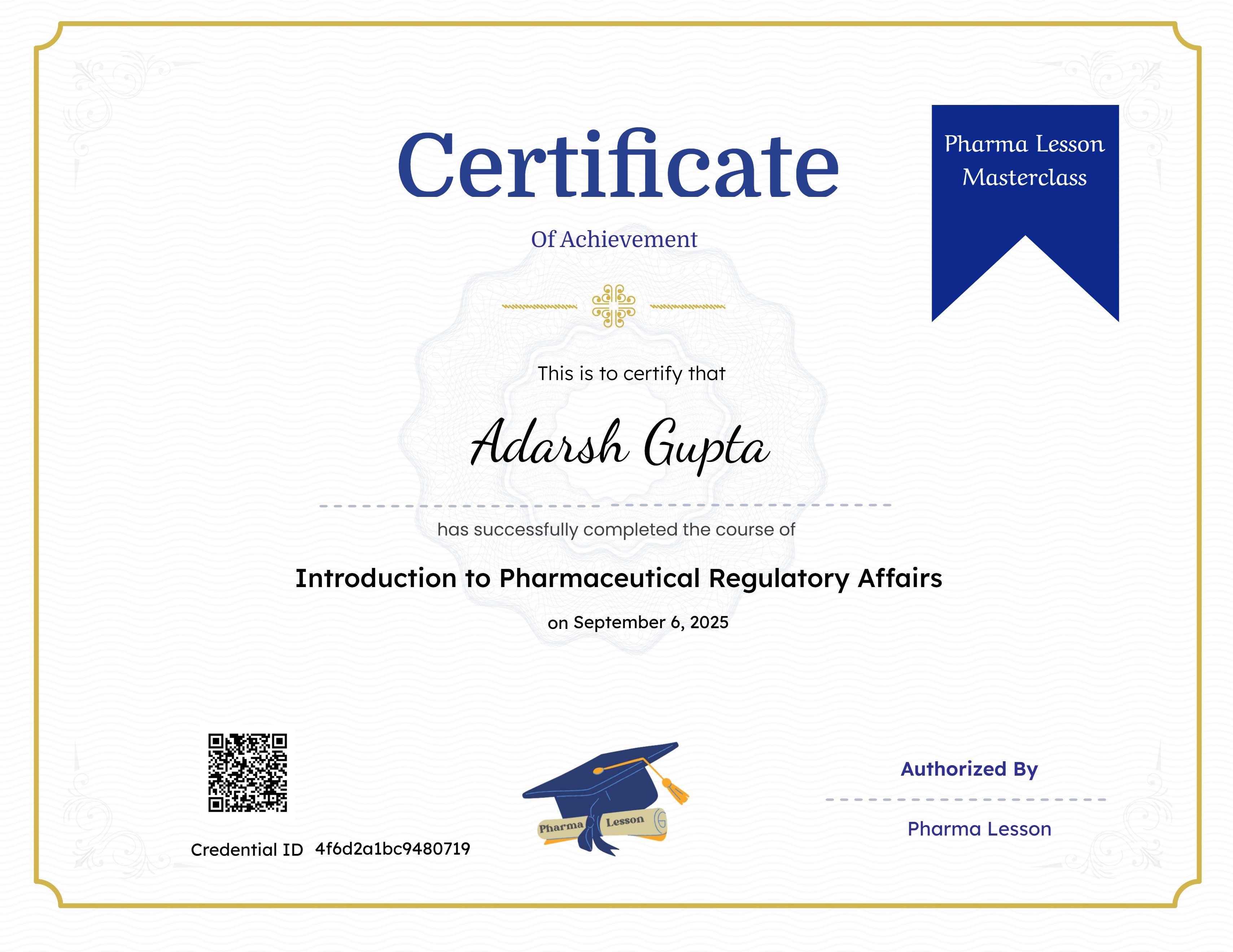 Introduction to Pharmaceutical Regulatory Affairs
