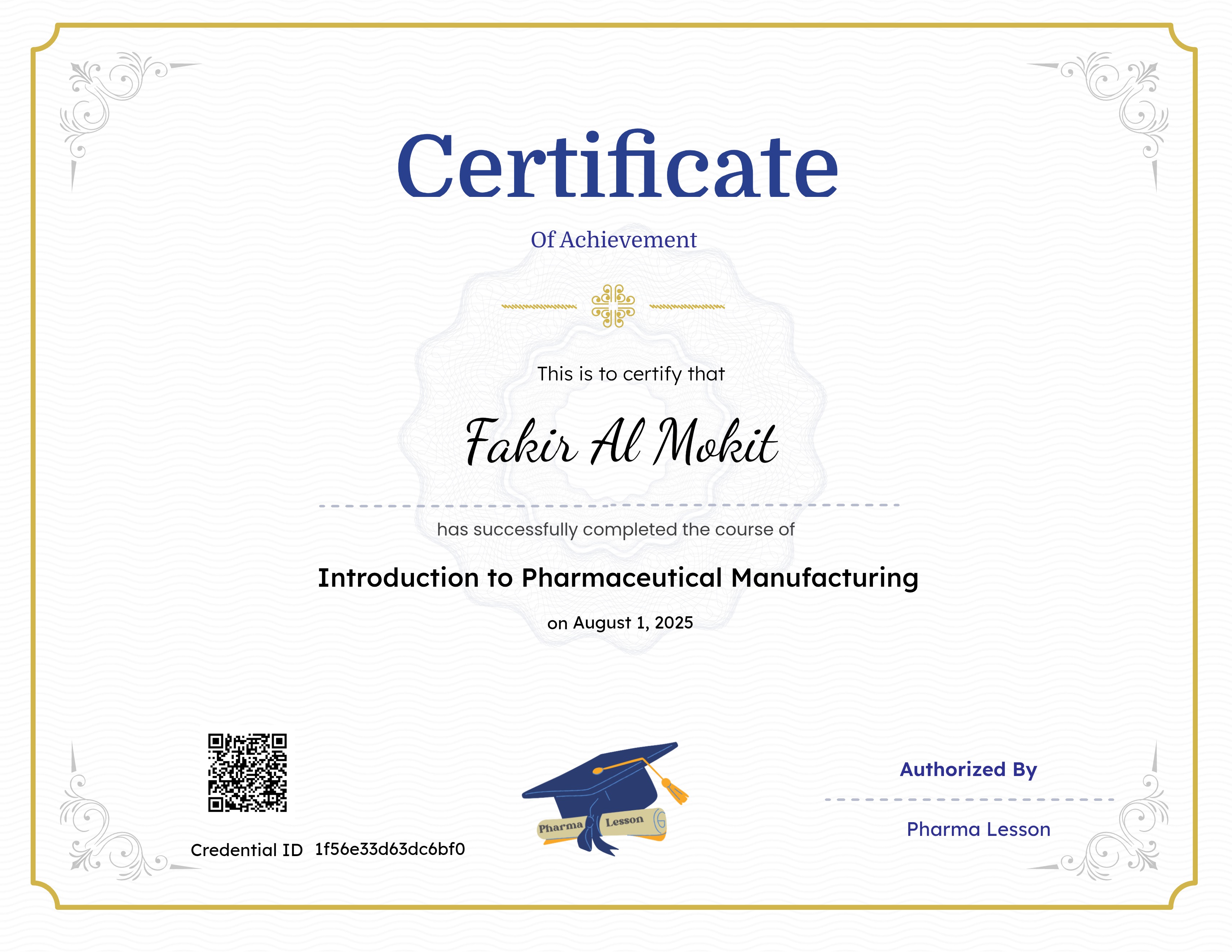 Introduction to Pharmaceutical Manufacturing