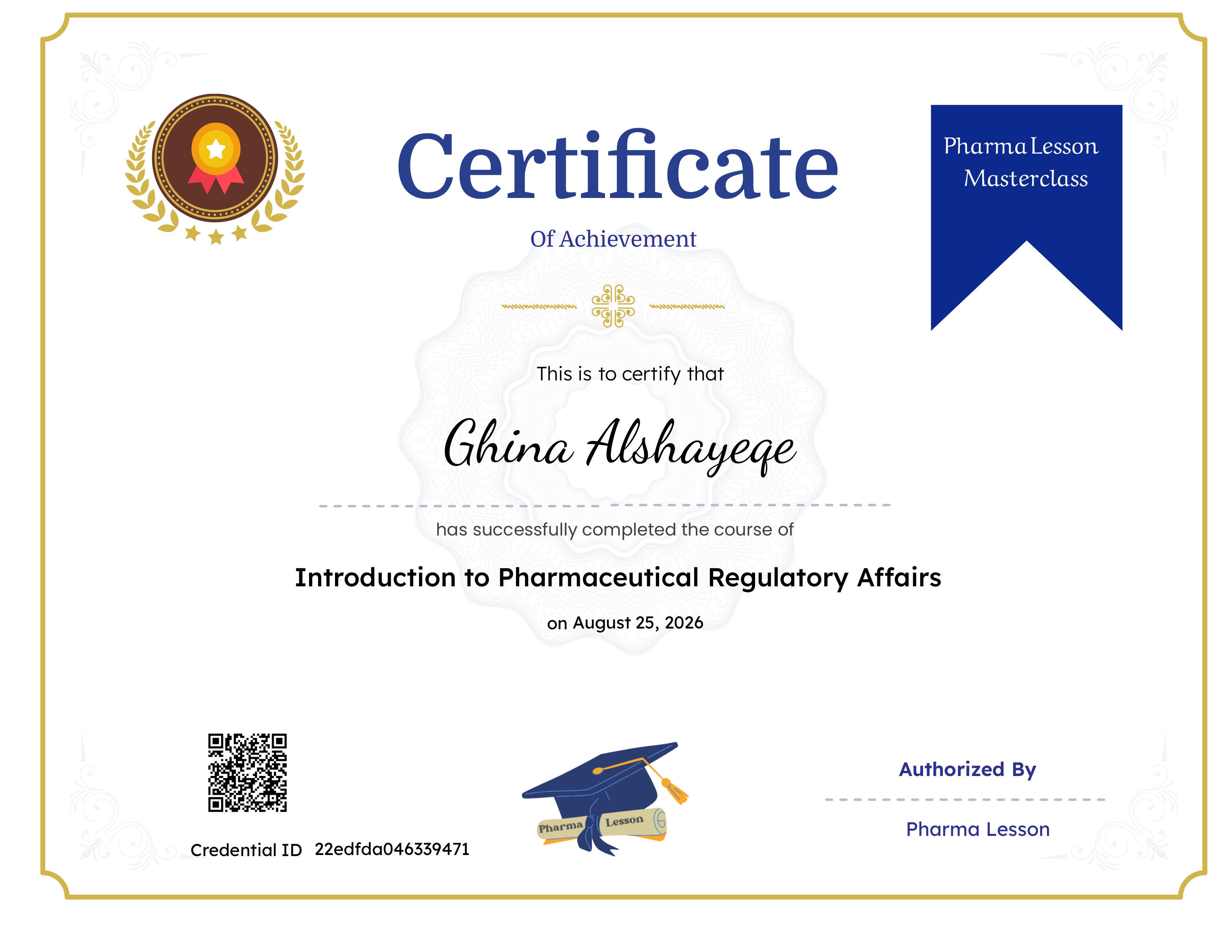 Introduction to Pharmaceutical Regulatory Affairs