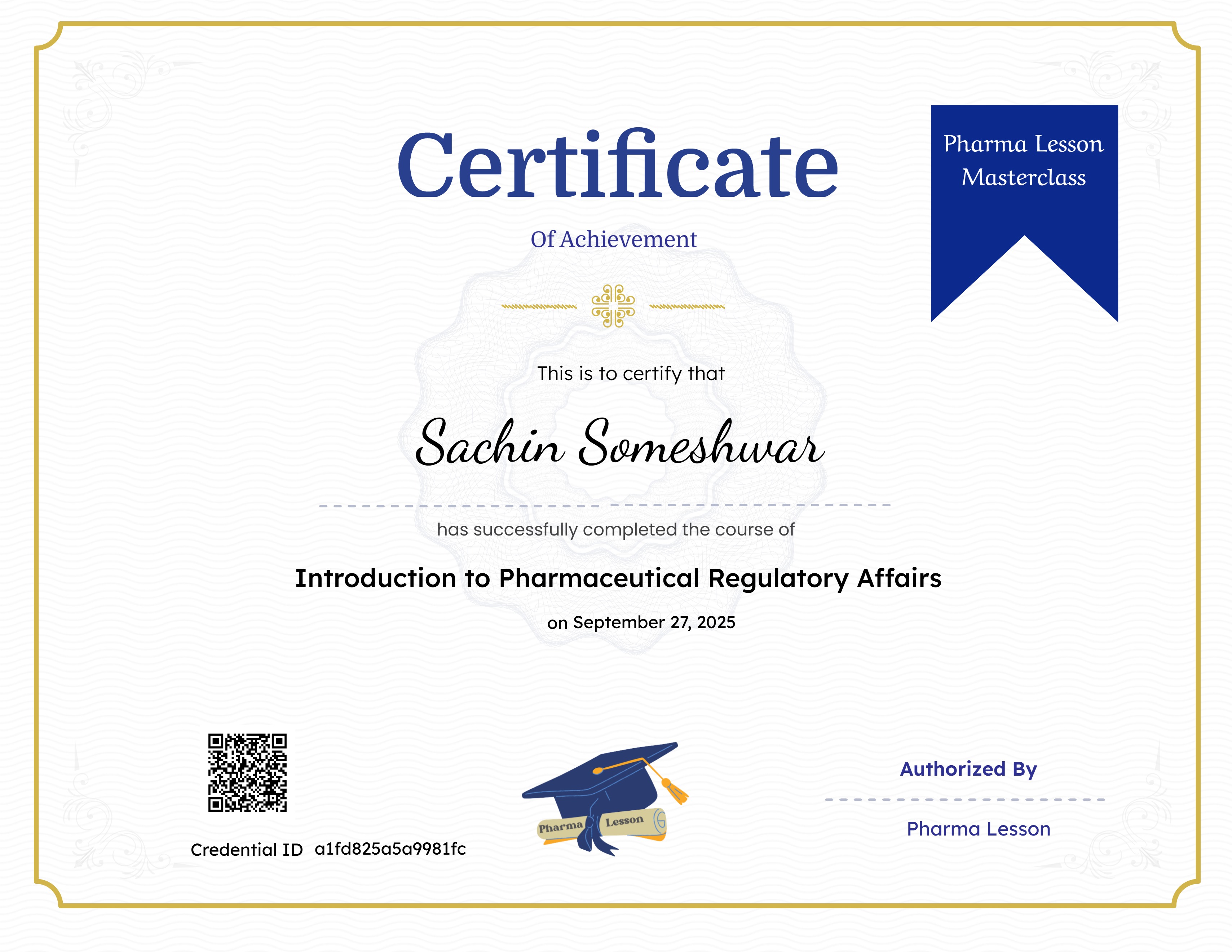 Introduction to Pharmaceutical Regulatory Affairs