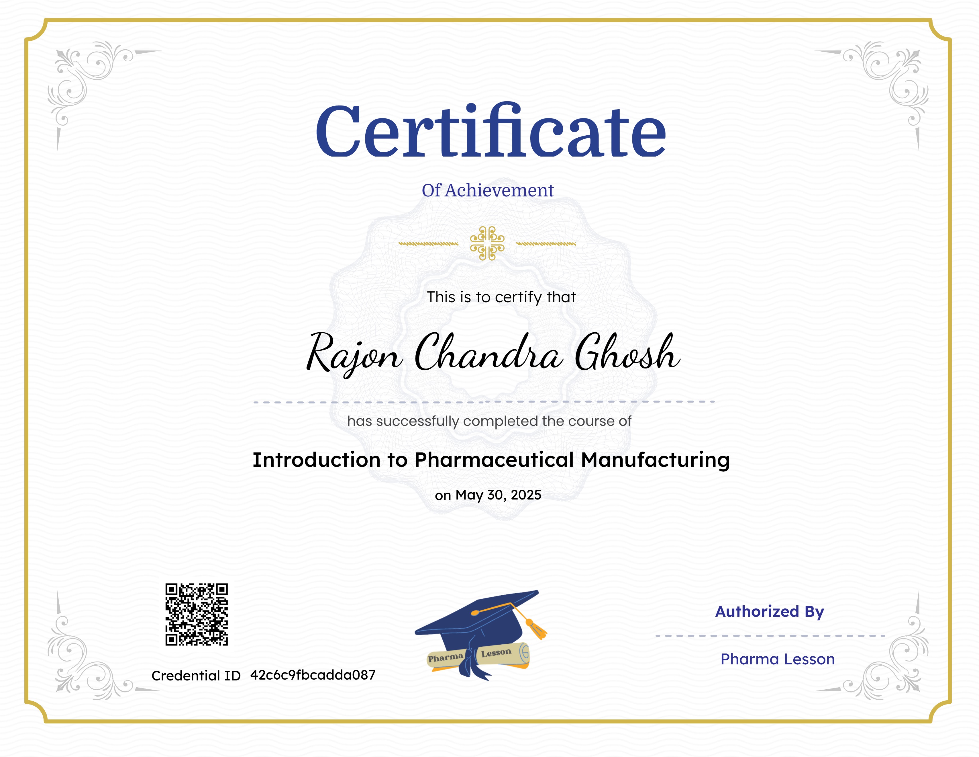 Introduction to Pharmaceutical Manufacturing